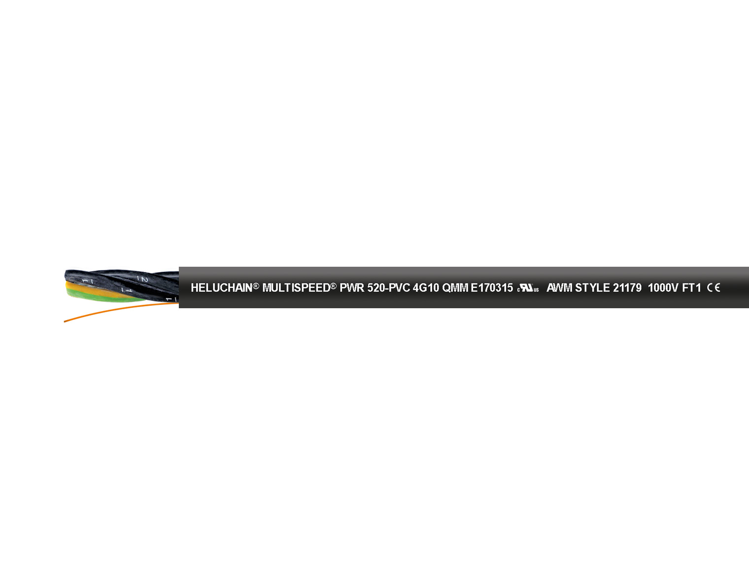 HELUCHAIN® MULTISPEED® PWR 520-PVC UL/CSA
