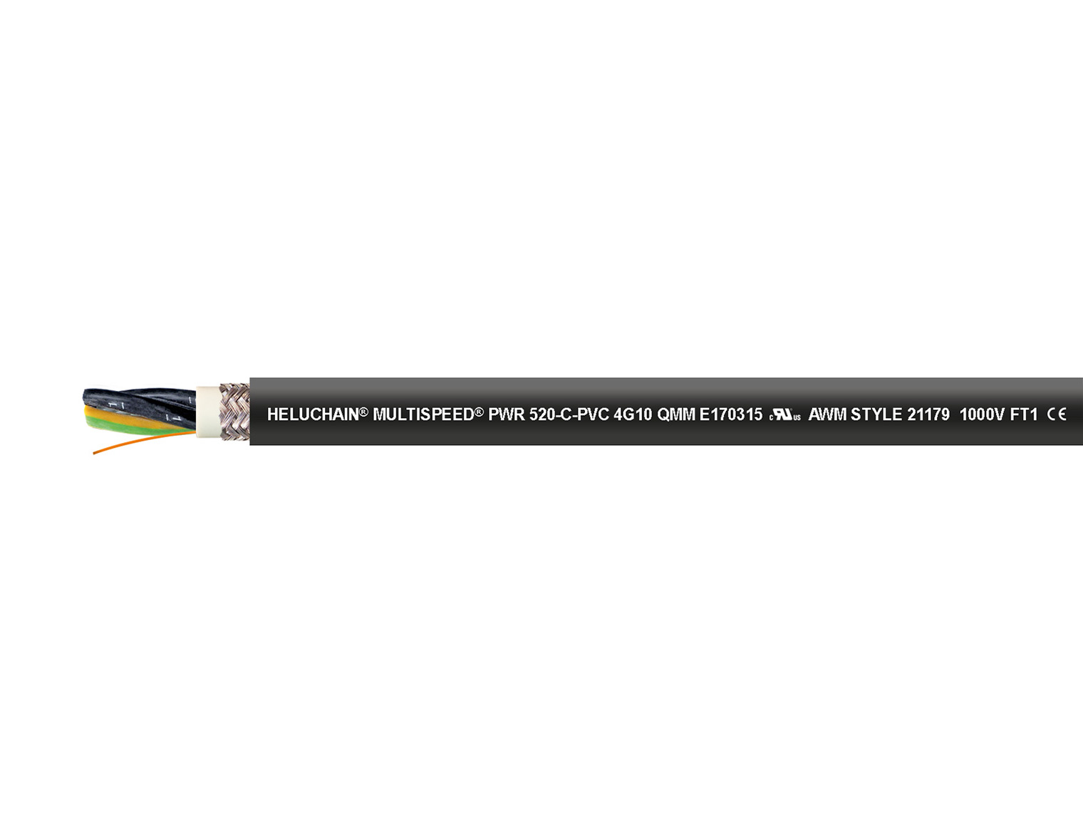 HELUCHAIN® MULTISPEED® PWR 520-C-PVC UL/CSA