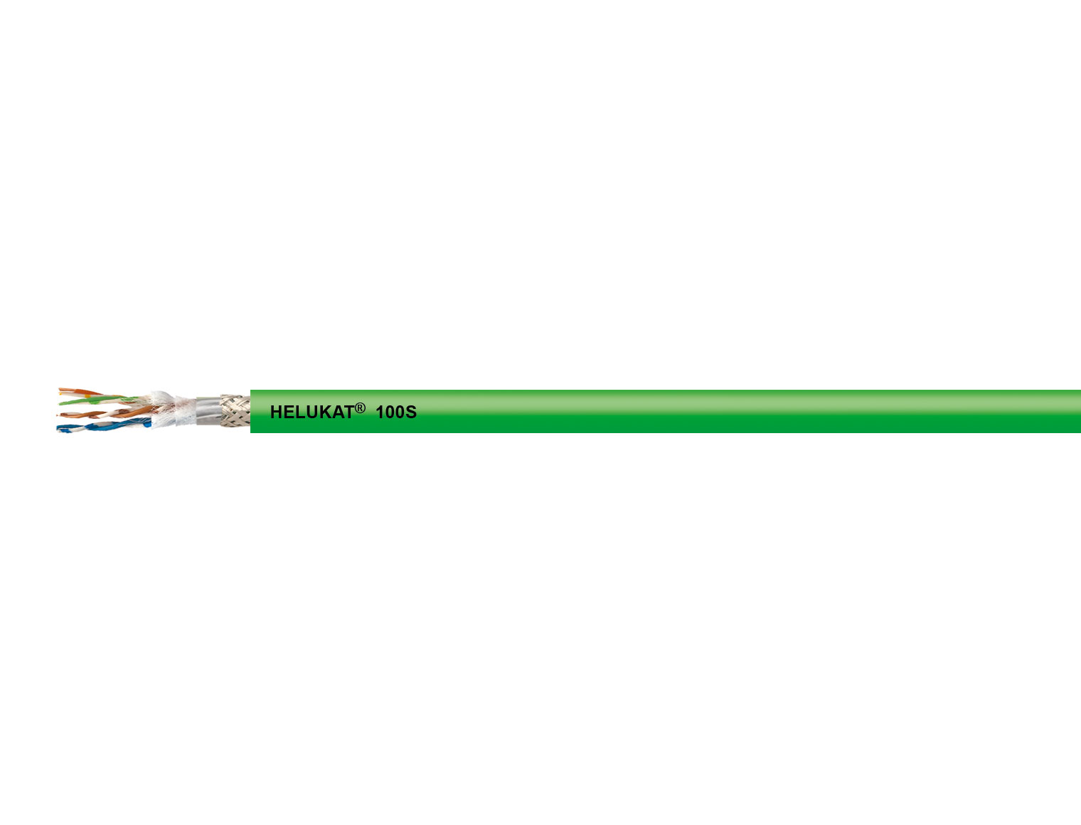Industrial Ethernet cable, Cat. 5e, up to 155 MHz, PUR outer sheath, suitable for use in drag chains
