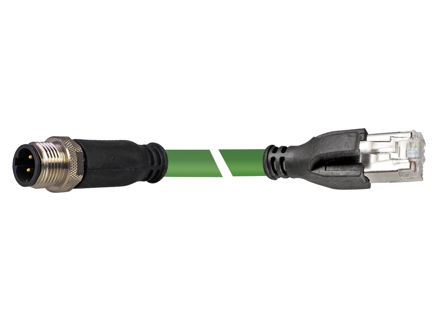 HELUKAT® CONNECTING SYSTEMS® INDUSTRY PROFInet C RJ45 IP20 180°/M12-D(male) IP67 180°