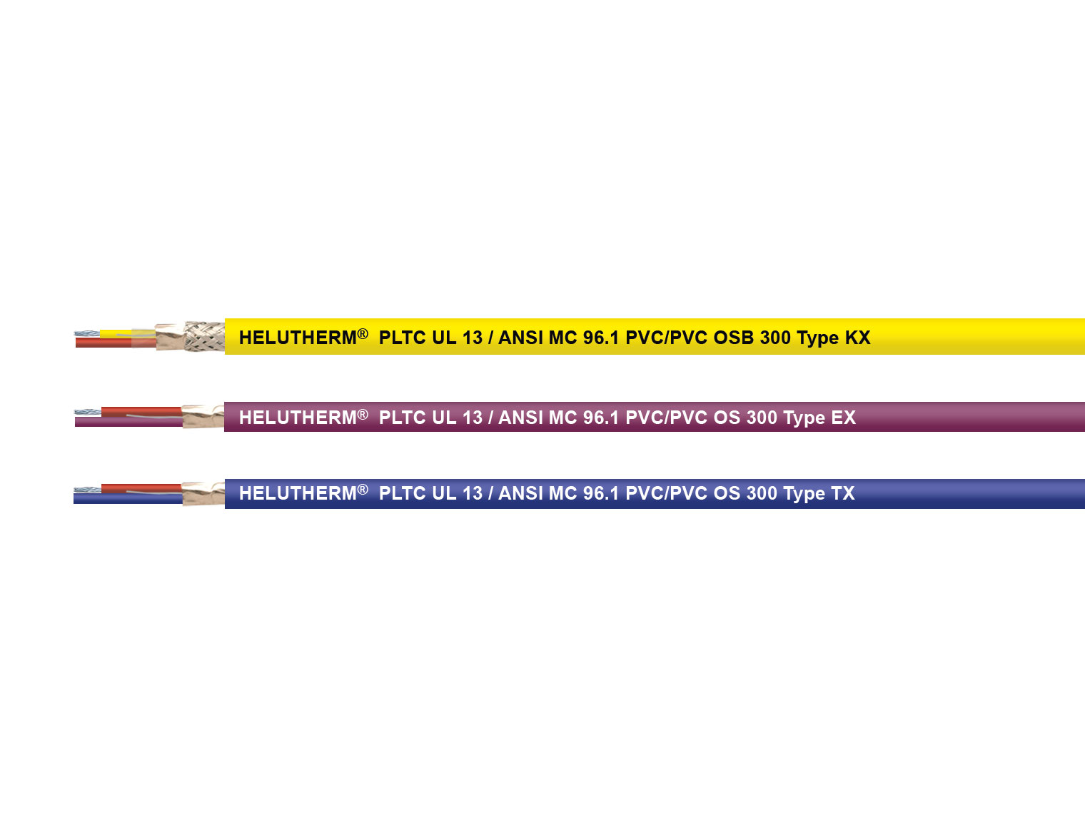 HELUTHERM® PLTC UL 13 / ANSI MC 96.1 PVC/PVC