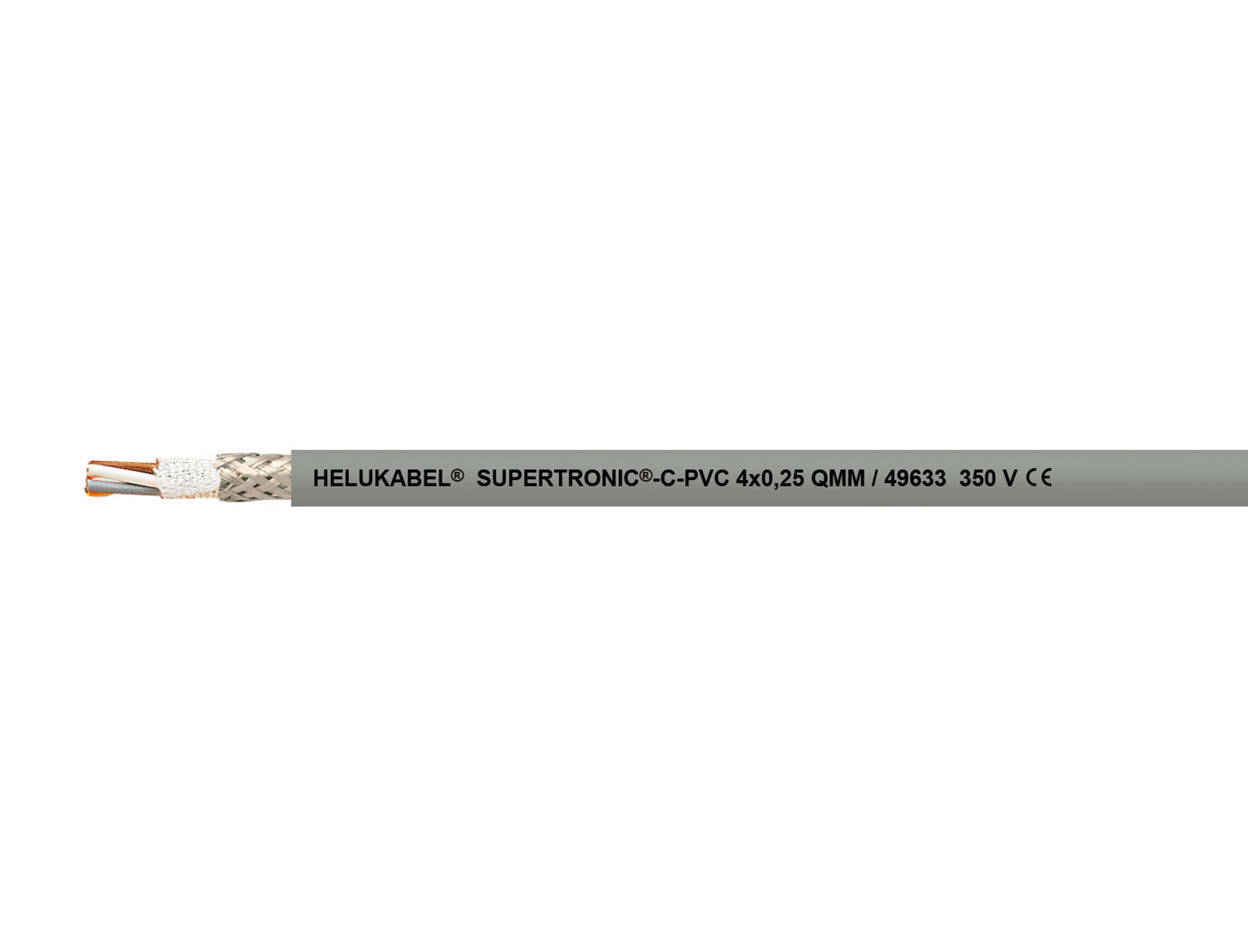 steuernd; SUPERTRONIC®-PVC; 18x0,25mm2; PVC; grau; Line Leitungen 5 m 