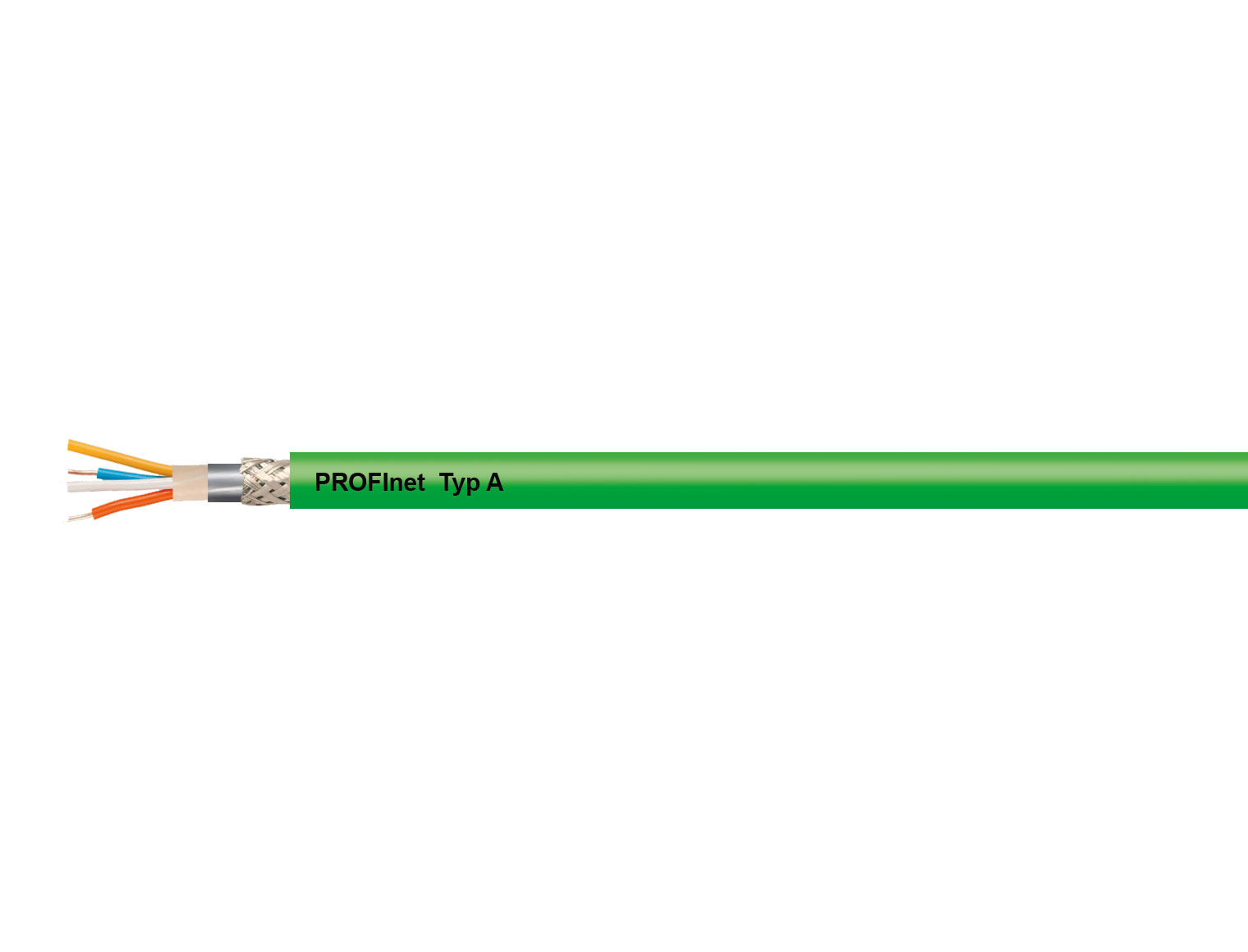HELUKAT® PROFInet A CAT.5e SF/UTP PUR STATIC Industrial Ethernet Leitung, Kat. 5e für PROFInet Systeme, bis 100 MHz, PUR-Außenmantel, feste Verlegung