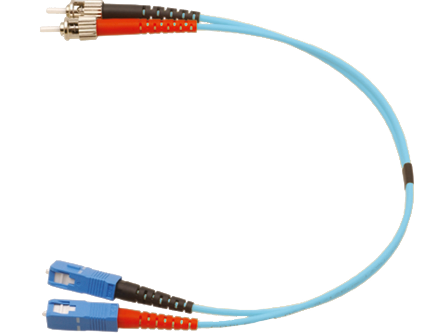 HELUCOM® CONNECTING SYSTEMS® Jumper cable I-VH 2x1 SC/ST