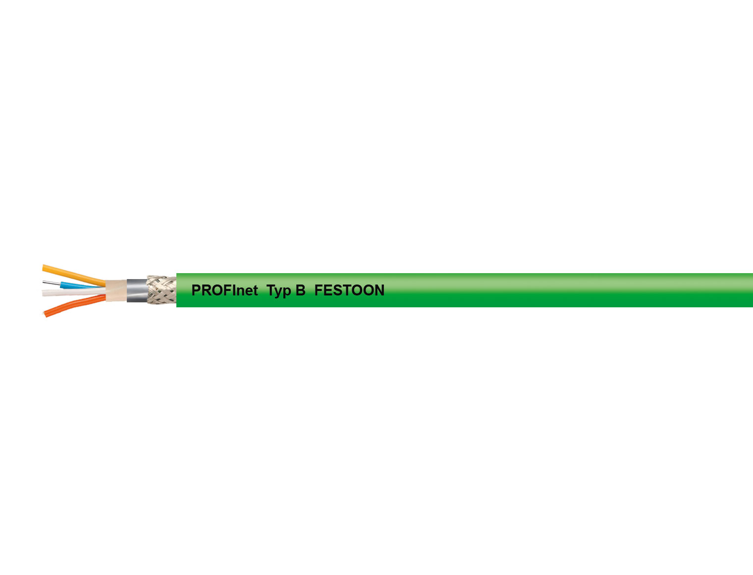 HELUKAT® PROFInet B CAT.5e SF/UTP PVC FESTOON Industrial Ethernet Leitung, Kat. 5e für PROFInet Systeme, bis 100 MHz, PVC-Außenmantel, Girlandenanwendung (FESTOON)