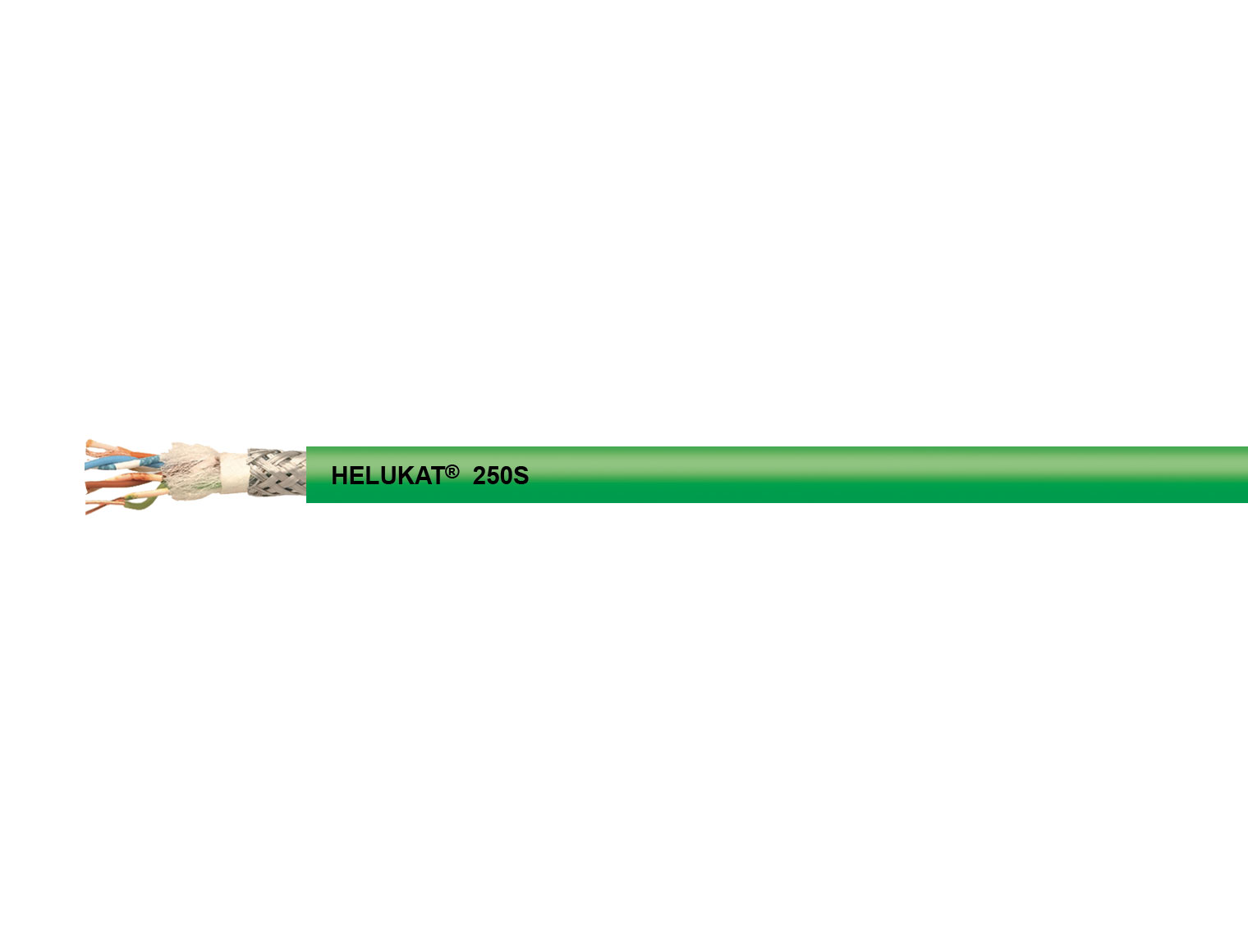 Industrial Ethernet cable, Cat. 6, up to 250 MHz, PVC Outer sheath, suitable for use in drag chains