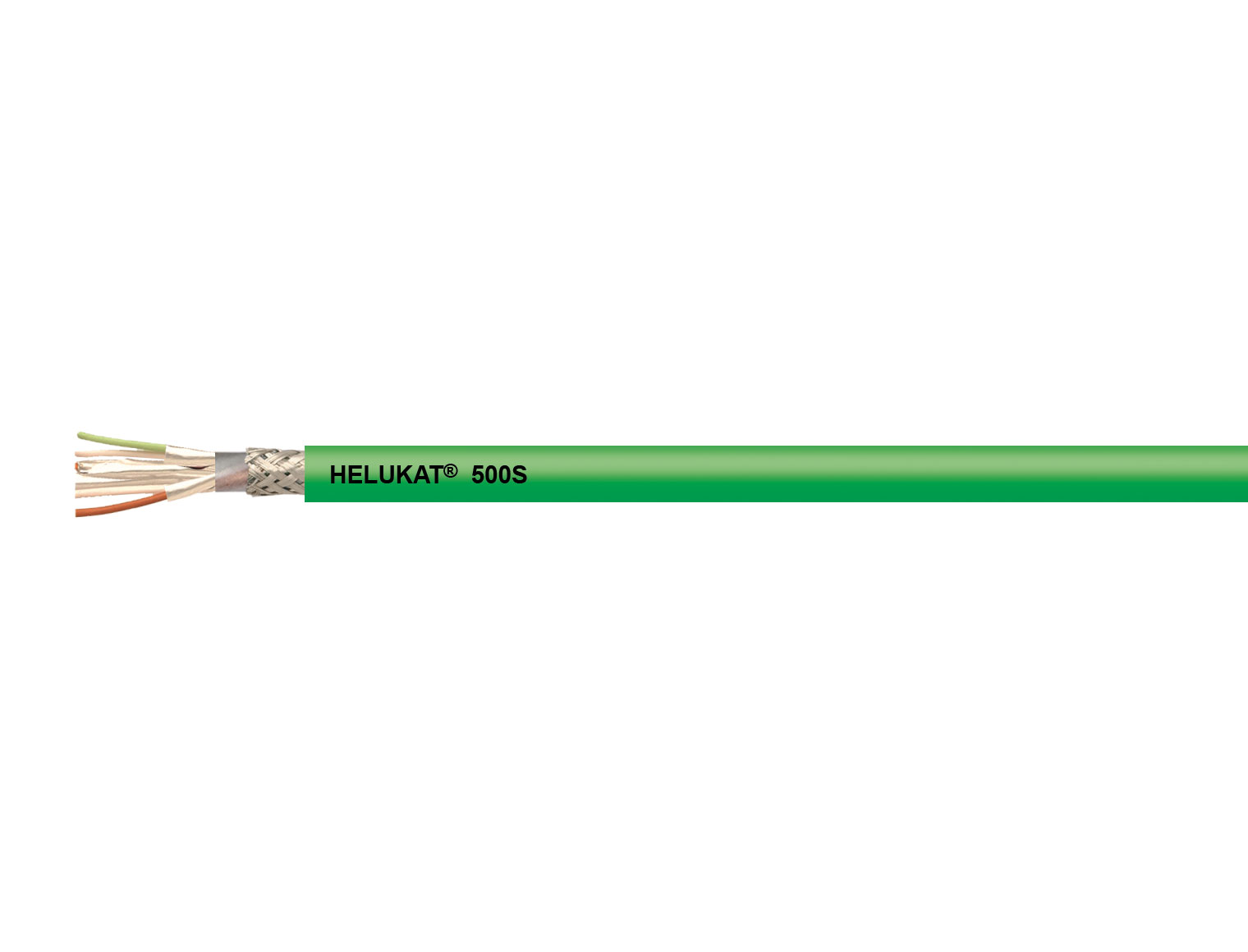Industrial Ethernet Leitung, Kat. 6A, bis 500 MHz, PVC-Außenmantel, schleppkettenfähig
