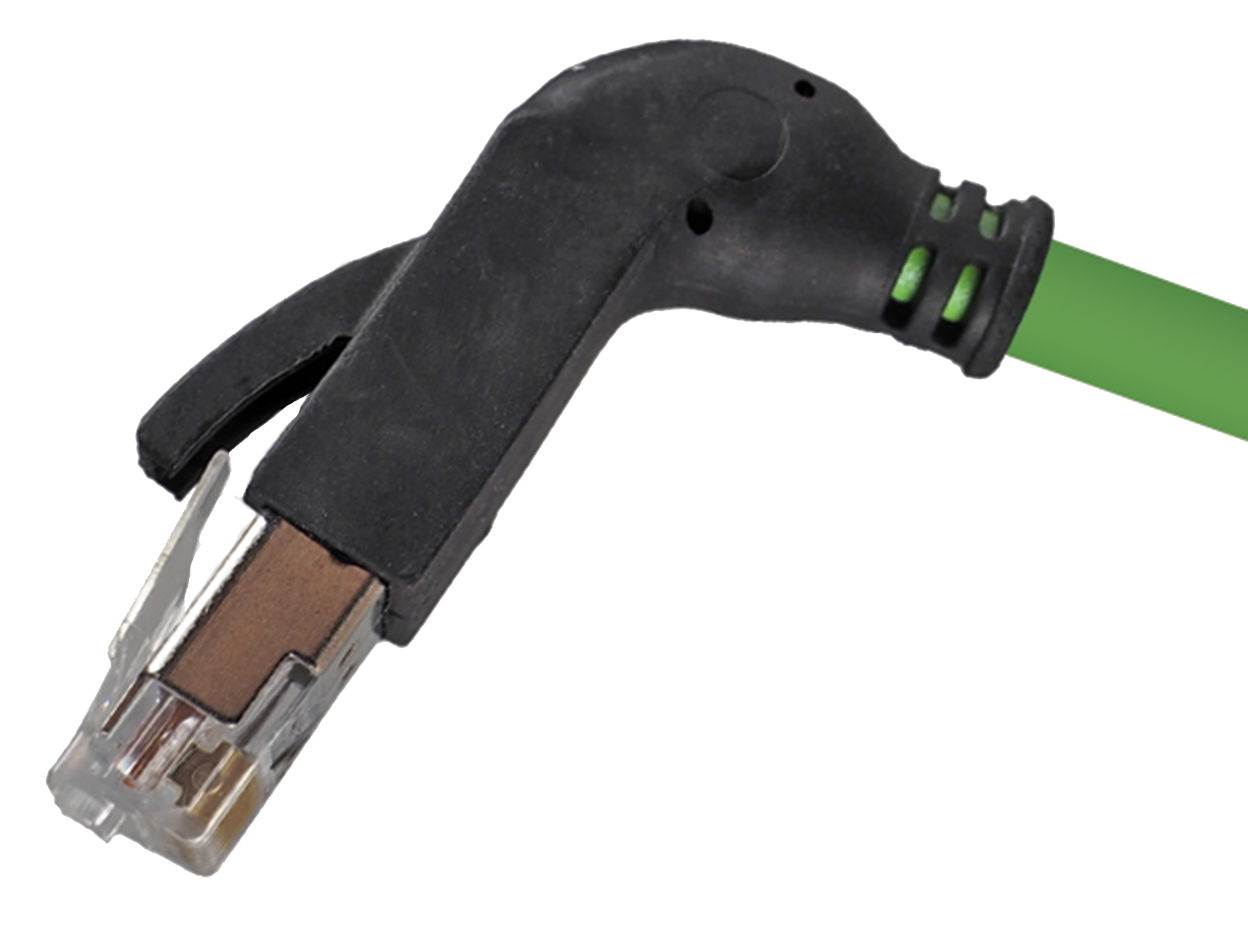 HELUKAT® CONNECTING SYSTEMS® INDUSTRY HELUKAT100S SF/UTP CAT.5e RJ45 90°