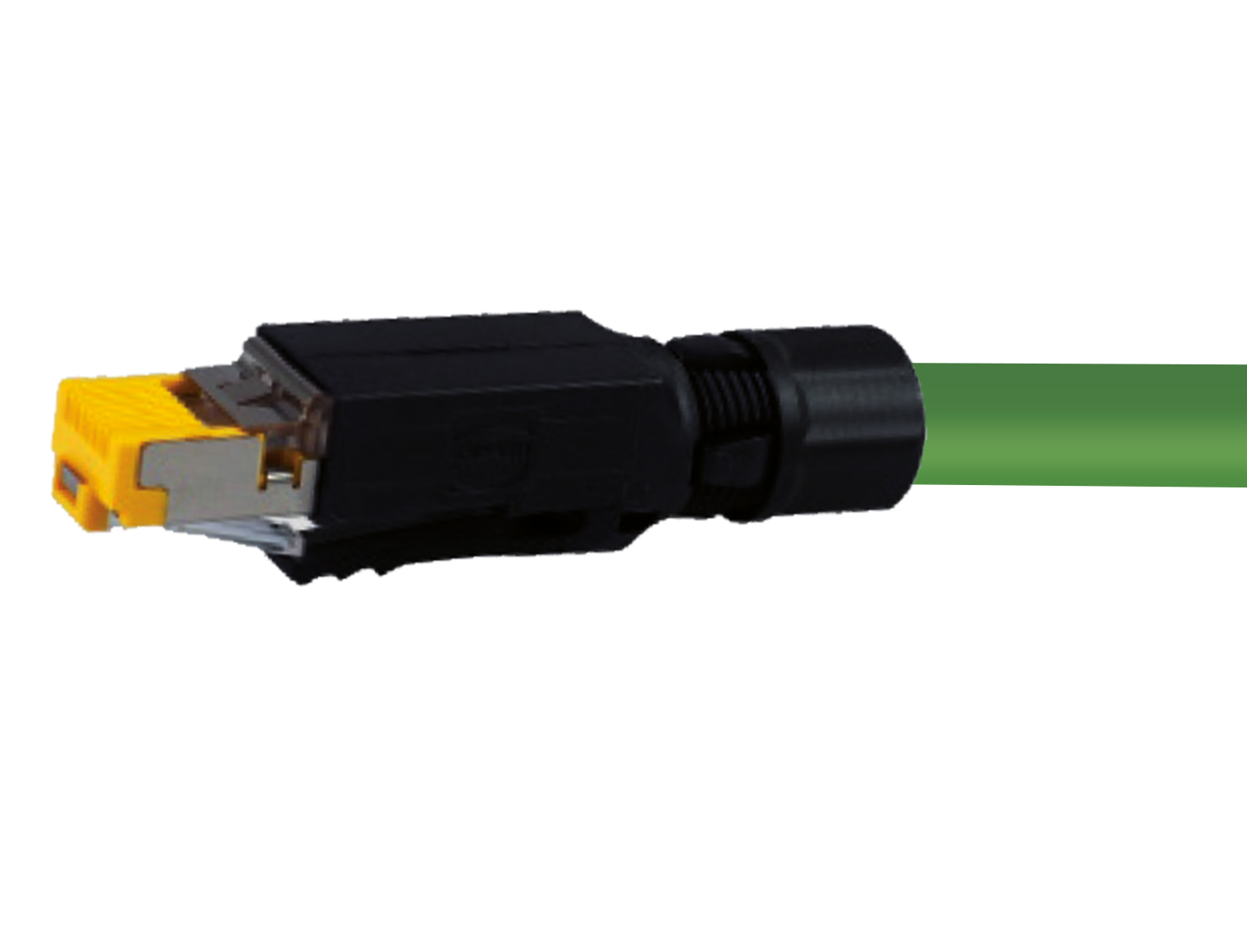 HELUKAT® CONNECTING SYSTEMS® INDUSTRY HELUKAT500S SF/FTP CAT.6A RJ45 180°