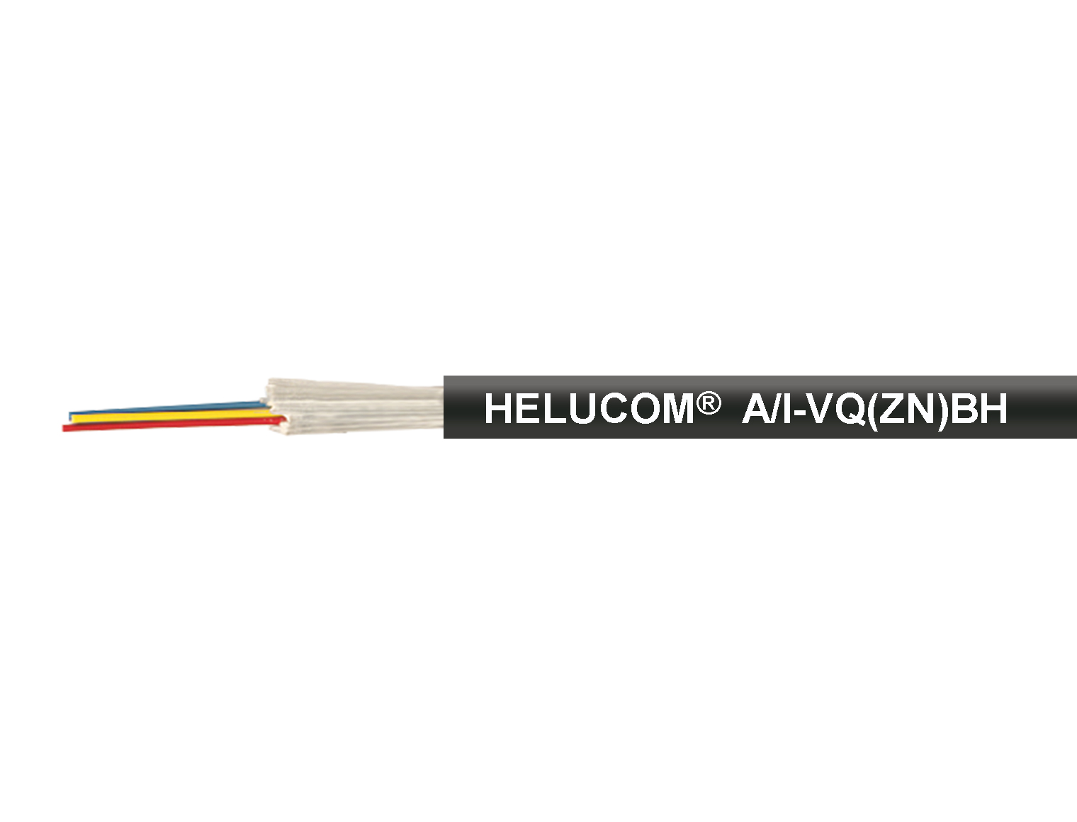 HELUCOM® A/I-VQ(ZN)BH schwarz 12 E9/125