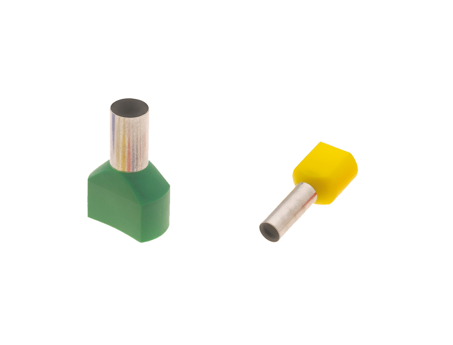 DUO core end sleeves - insulated, for 2 conductors